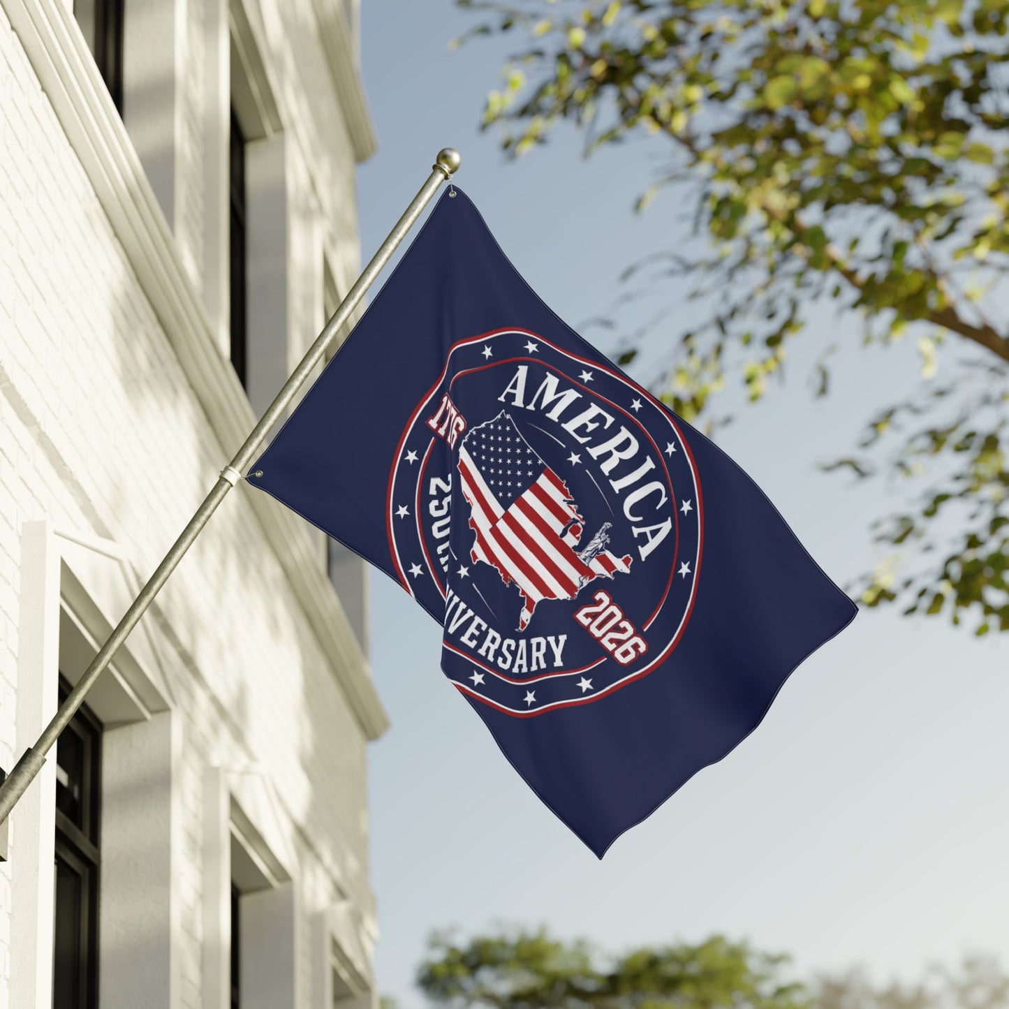 America 250th Anniversary Flag – 1776–2026 Double-Sided Flag