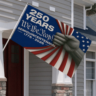 The Patriot’s Grip (Horizontal) Flag