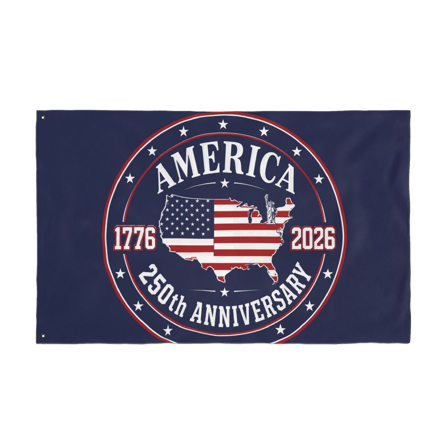 America 250th Anniversary Flag – 1776–2026 Double-Sided Flag