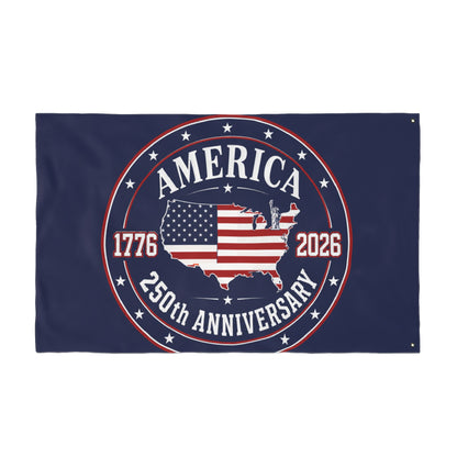 America 250th Anniversary Flag – 1776–2026 Double-Sided Flag