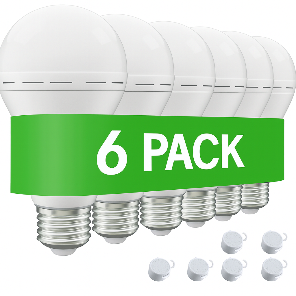 StormSafe™ LED Rechargeable Backup Bulb — Instant Light During Power Outages