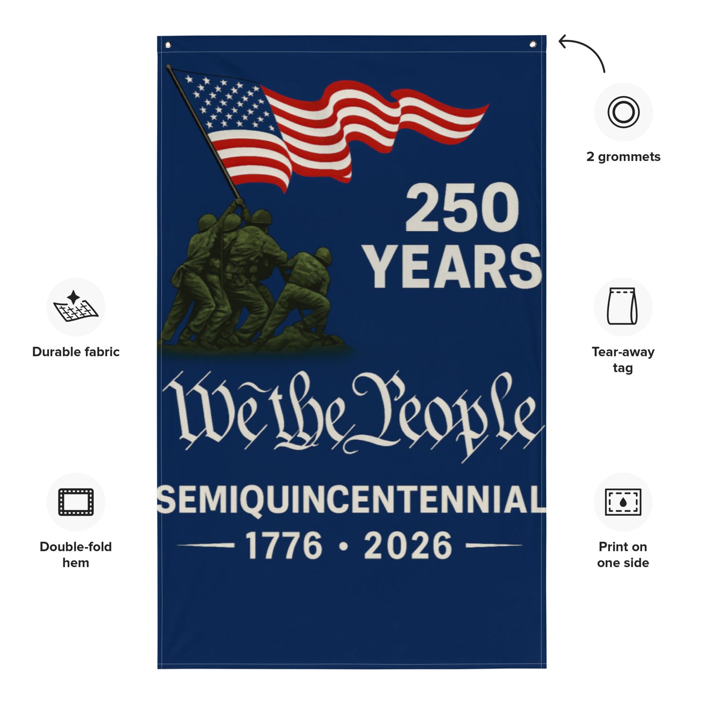 250 Years of Glory Flag