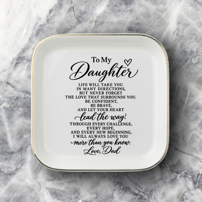 My Daughter Jewelry Dish
